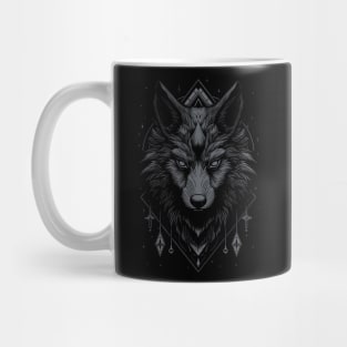 Zodiac Wolf Mug